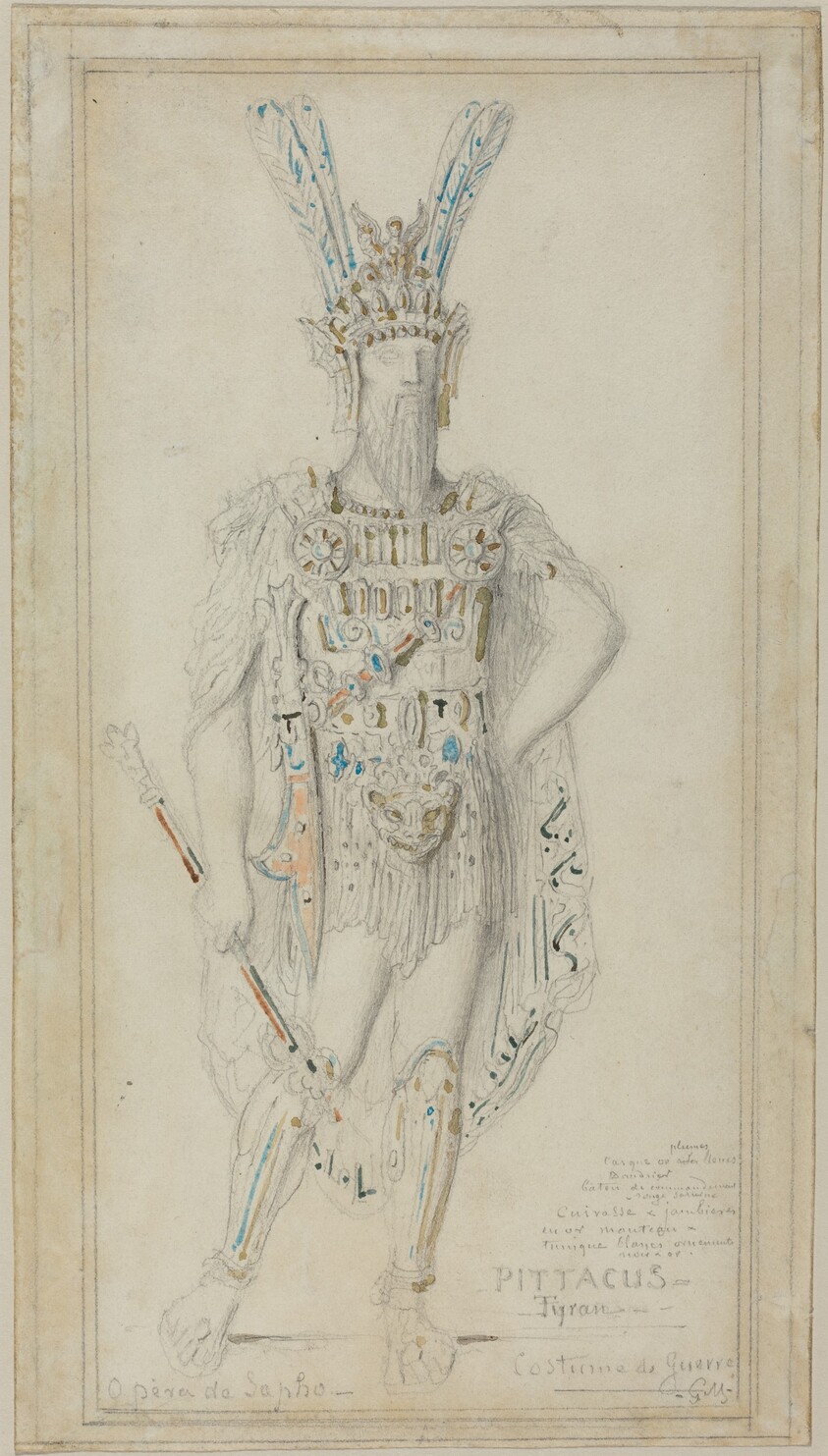 Pittacus the Tyrant in War Costume