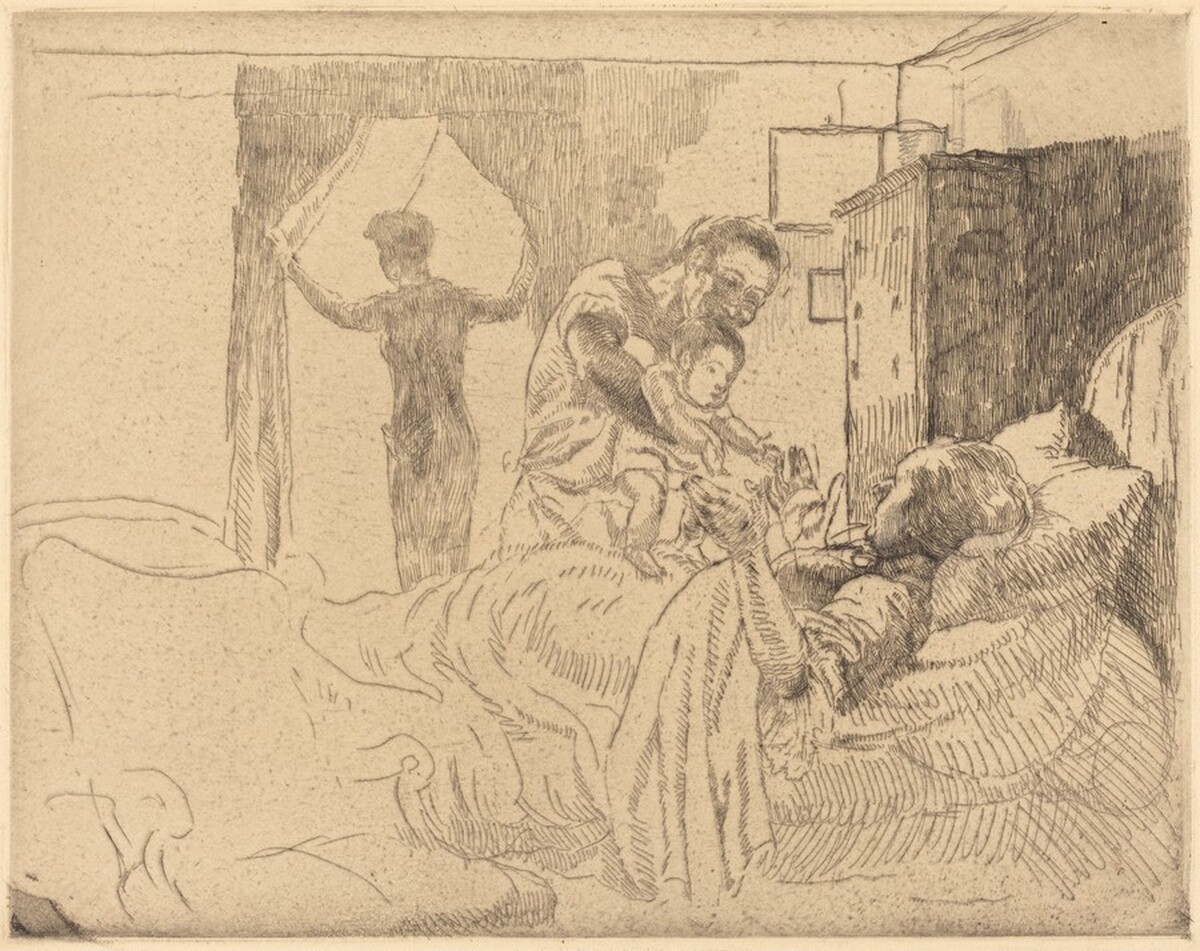 Greeting Grandmother (Le Bonjour à la Grand-mère)