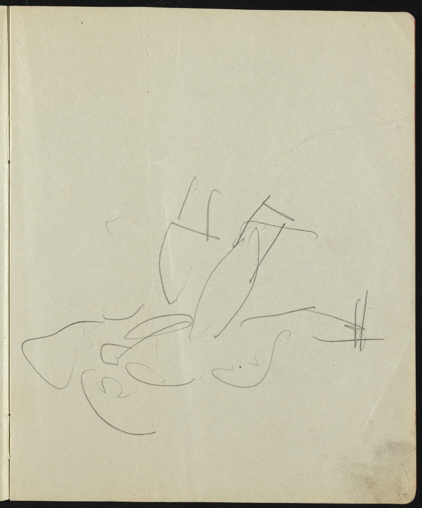 Dancers and Performers (Page from a Sketchbook)