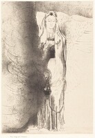 Puis l'ange prit l'encensoir (And the angel took the censer), Odilon Redon, 1899
