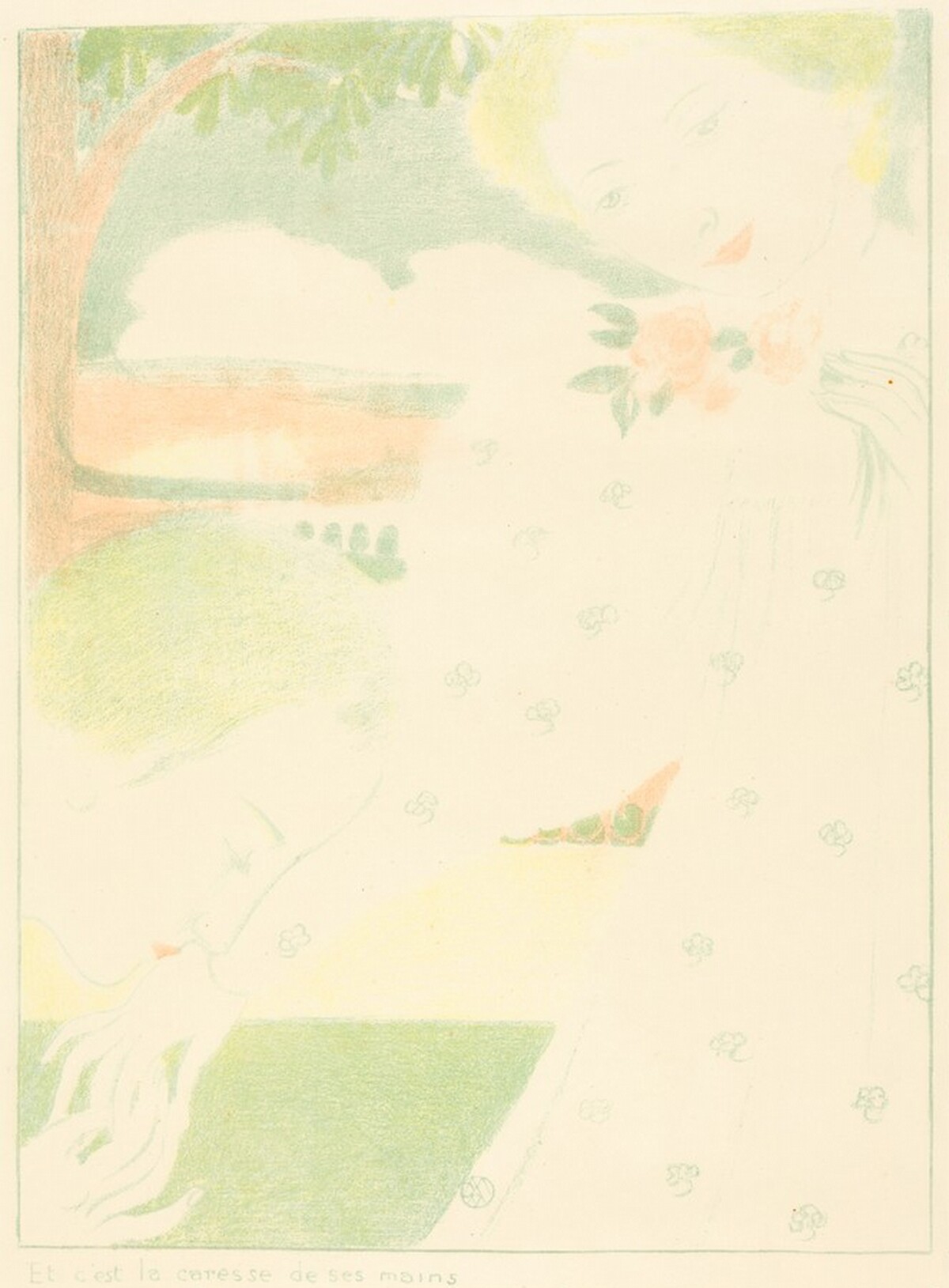 Et c'est la caresse de ses mains