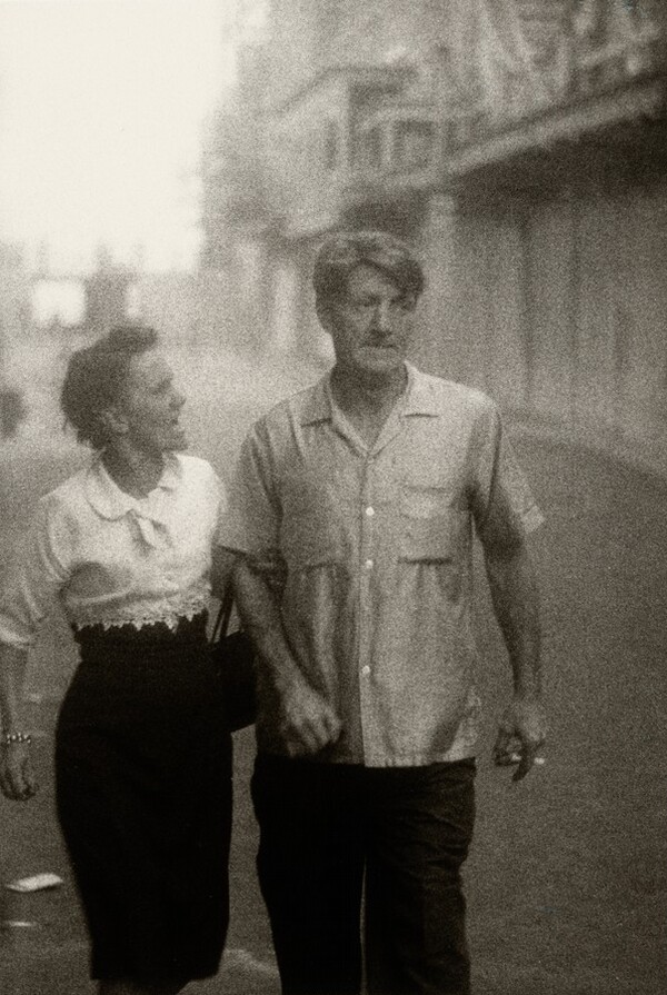 Couple arguing, Coney Island, N.Y. 1960