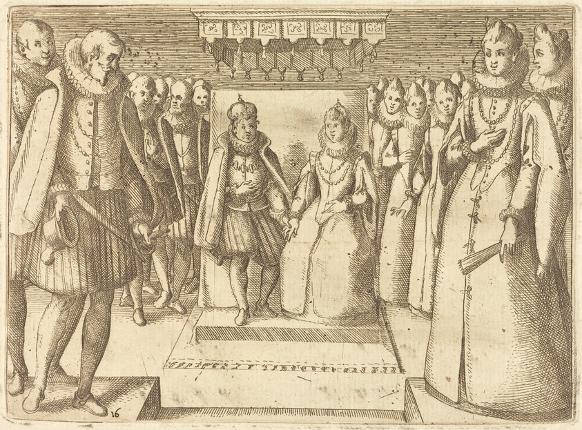 Meeting of Margaret of Austria and Philip III