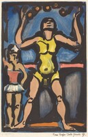 Jongleur, Georges Rouault, published 1934