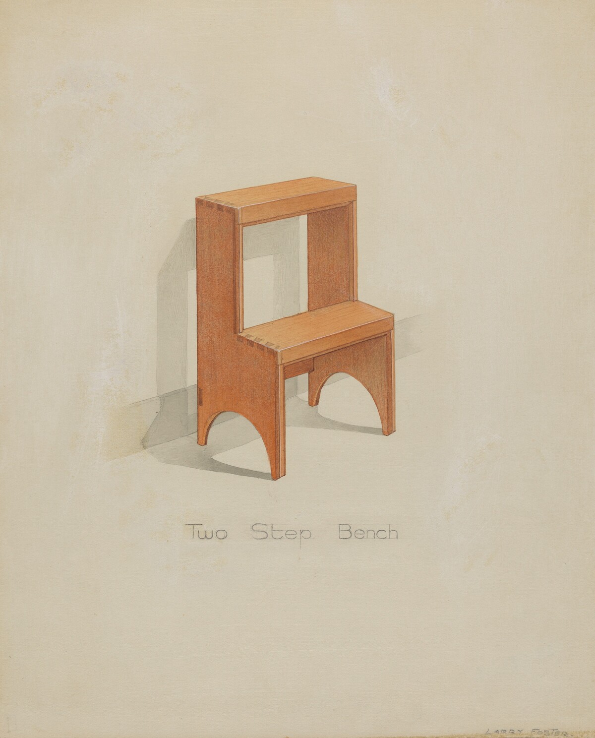 Shaker Two-step Bench
