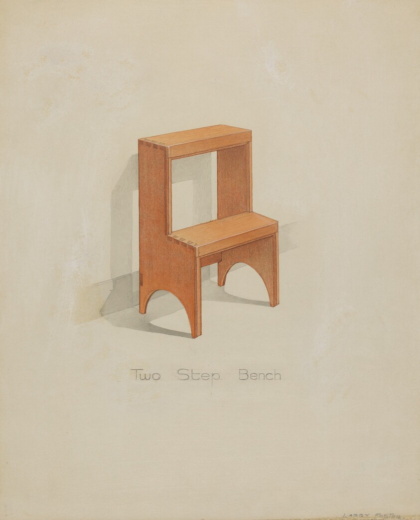 Shaker Two-step Bench