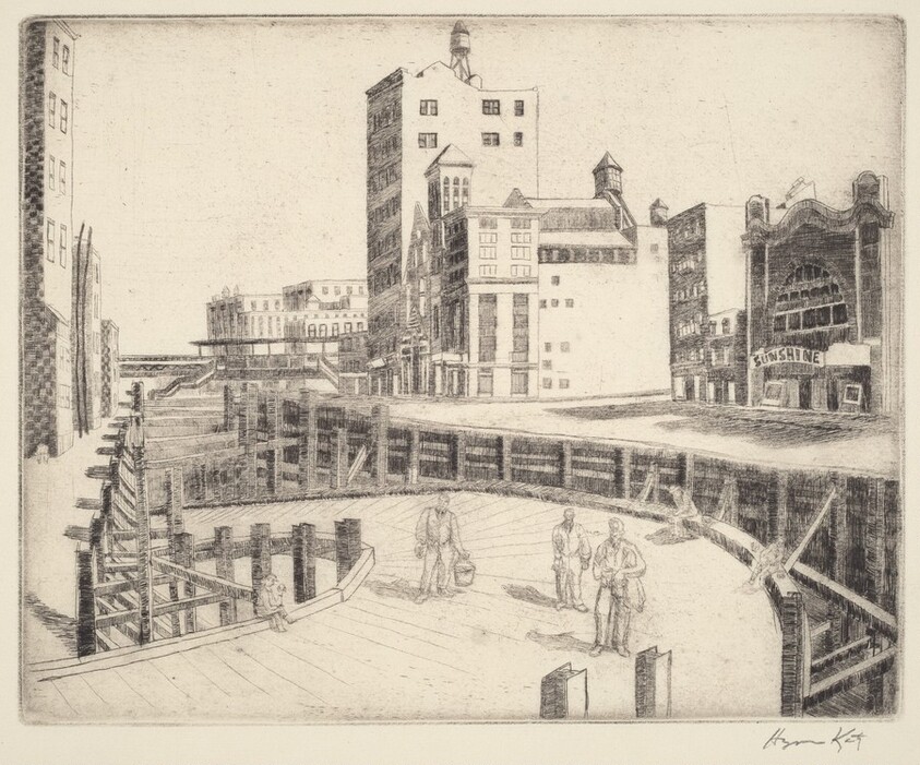 Untitled (Subway Under Construction)