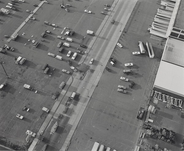 Aerial View: Parking Lot, Midway Shopping Center--Saint Paul, Minnesota