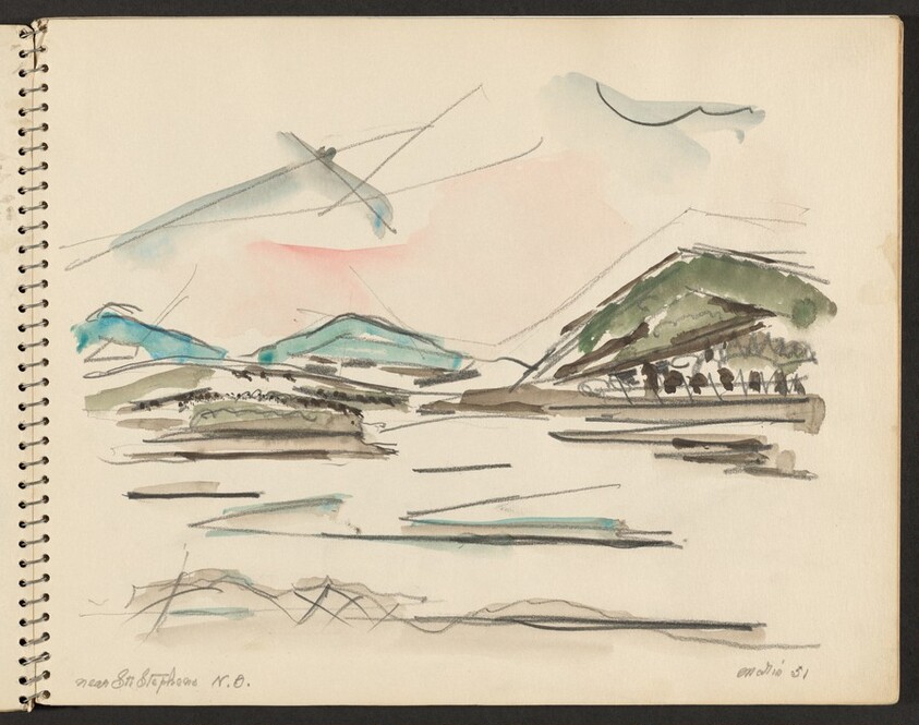 Near St. Stephens, New Brunswick, Canada