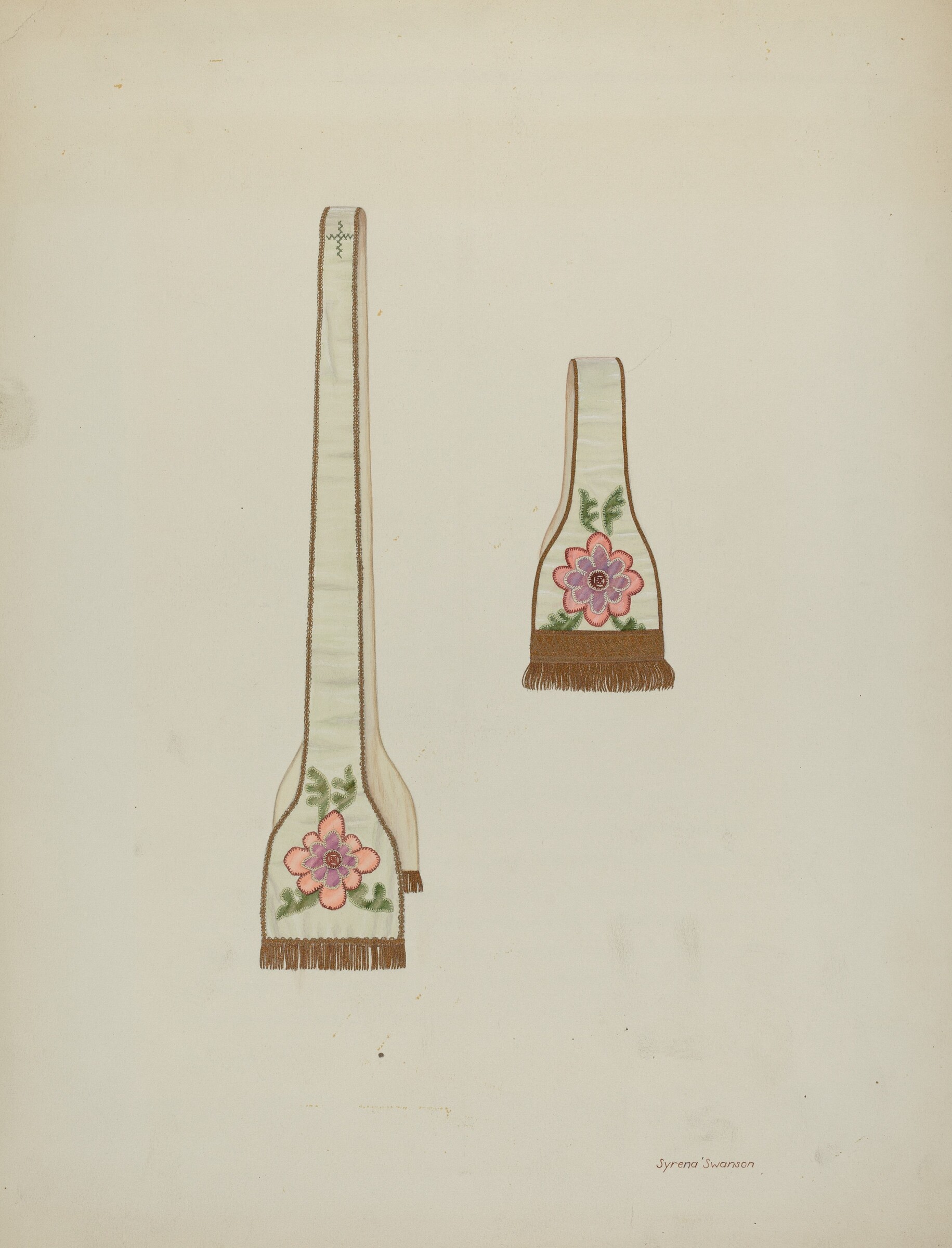 Mission Stole and Maniple, Syrena Swanson, c. 1937