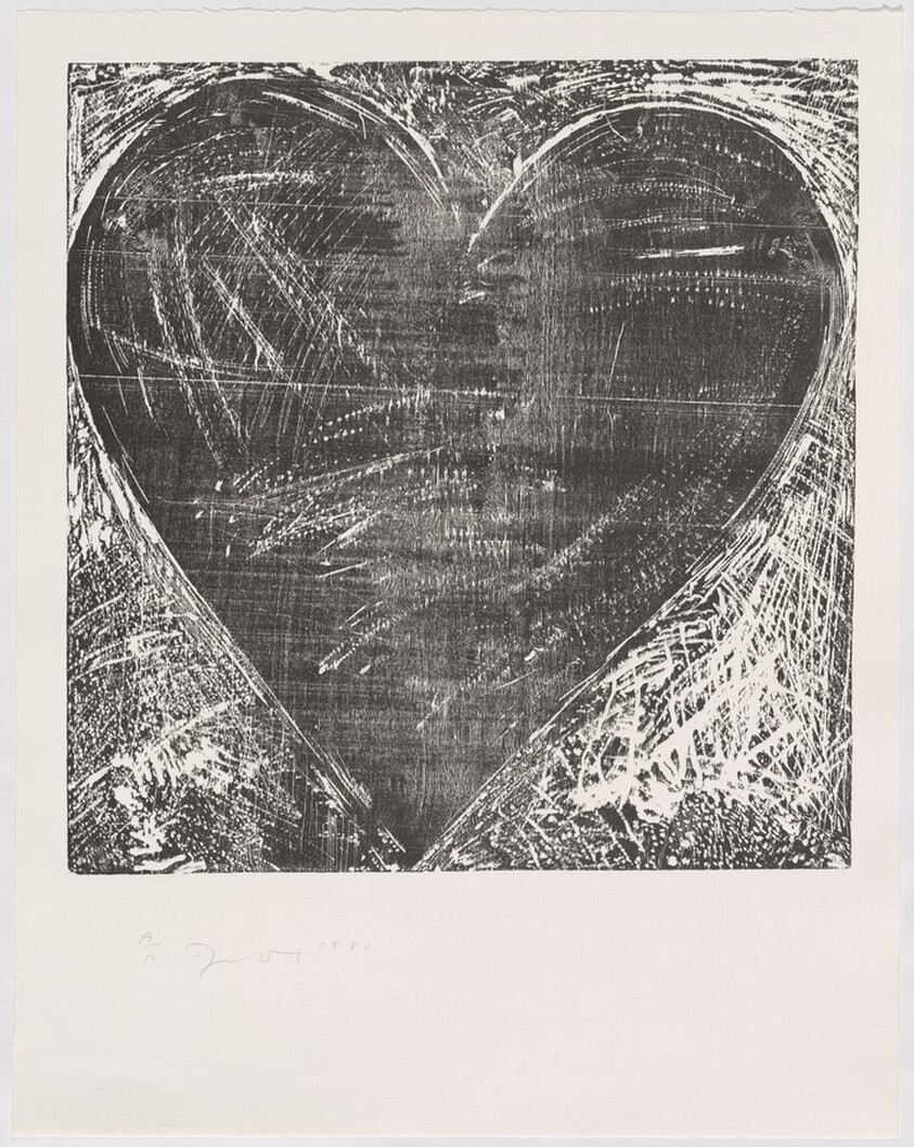 The Jerusalem Woodcut Heart
