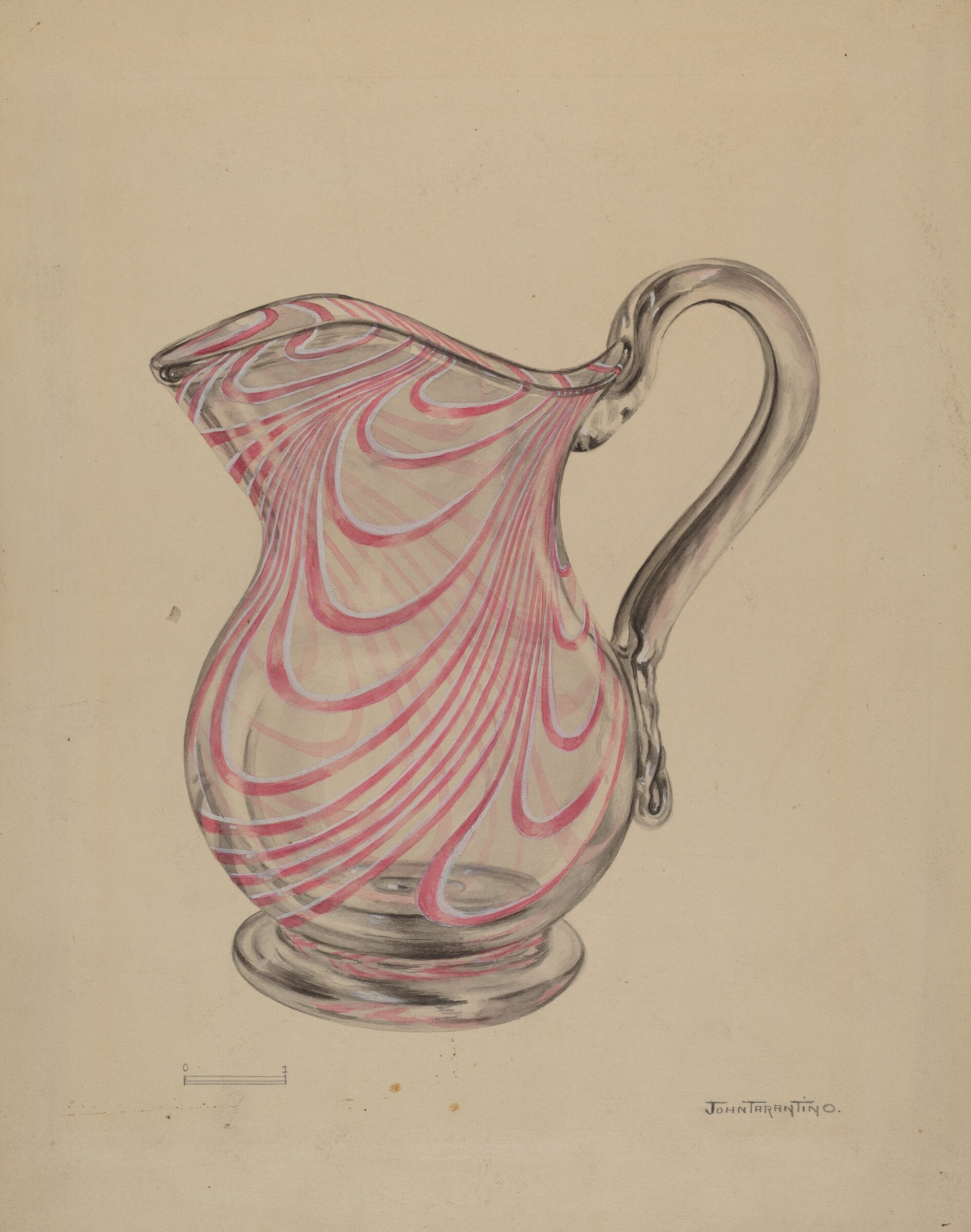 Cream Pitcher, John Tarantino, c. 1936