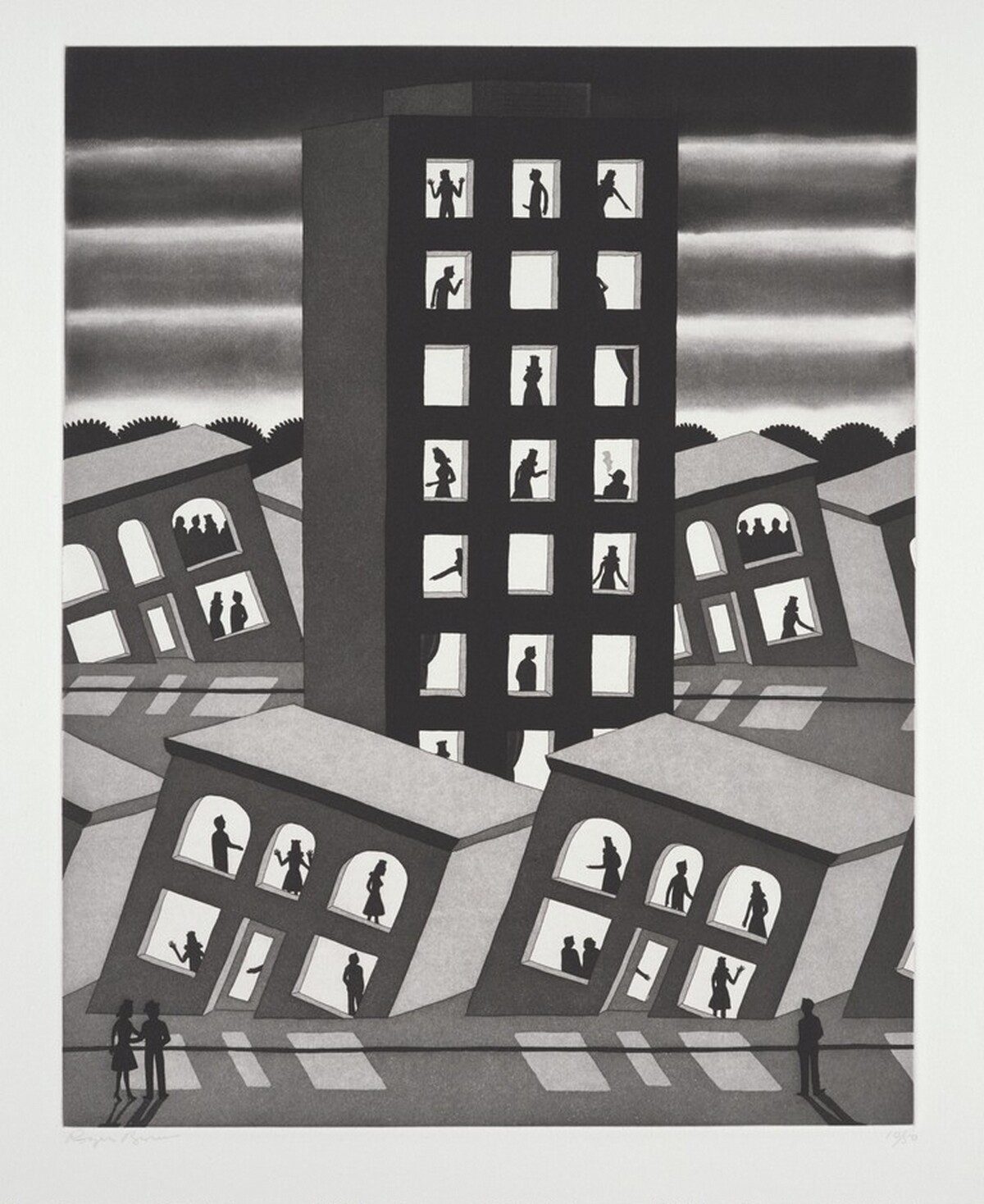 Standing While All Around Are Sinking