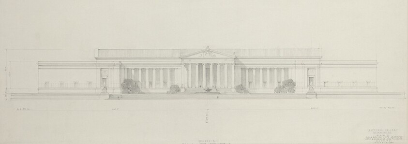 Early Elevation Study: Axis on 6th Street