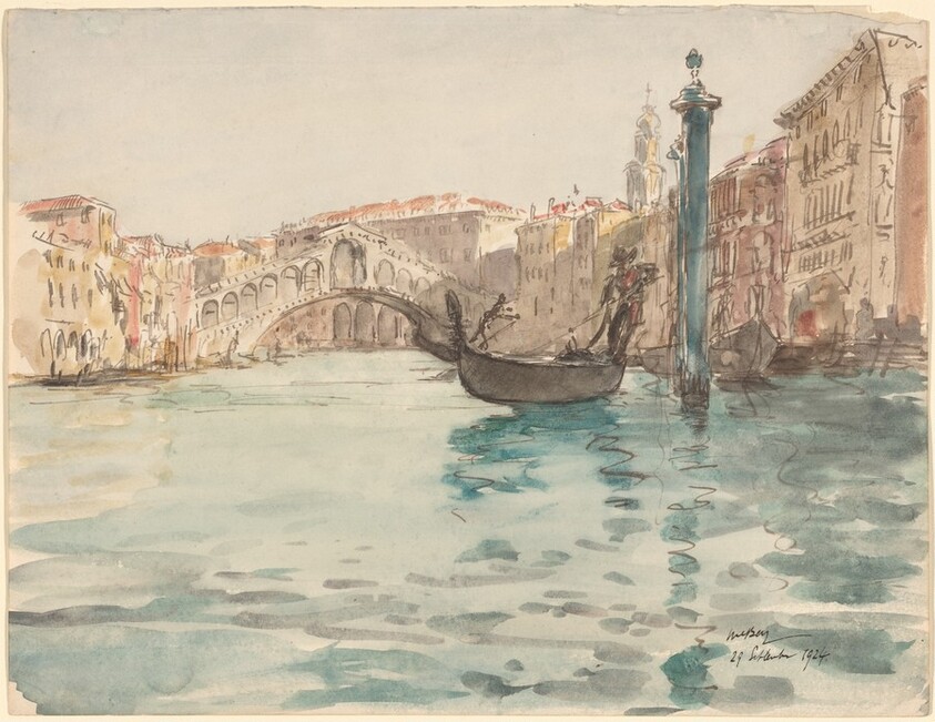 Grand Canal, Rialto, Venice