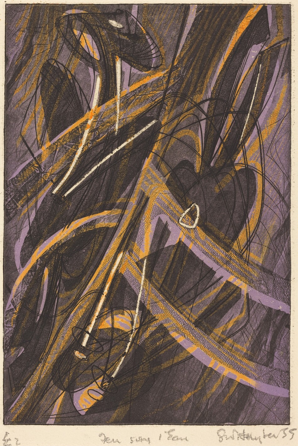 L'Escoutay by Stanley William Hayter, International Graphic