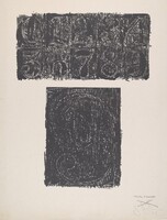 9 from 0-9 (Black) [trial proof], Jasper Johns, 1963