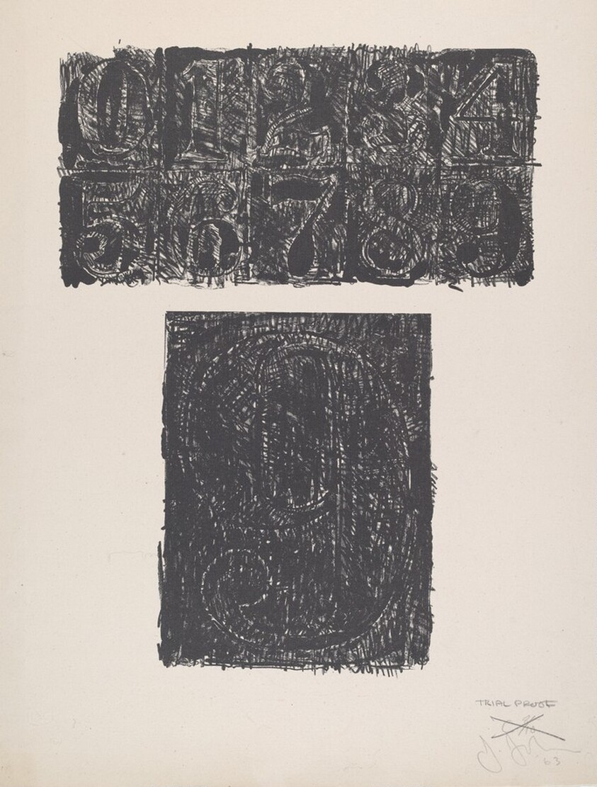 9 from 0-9 (Black) [trial proof]