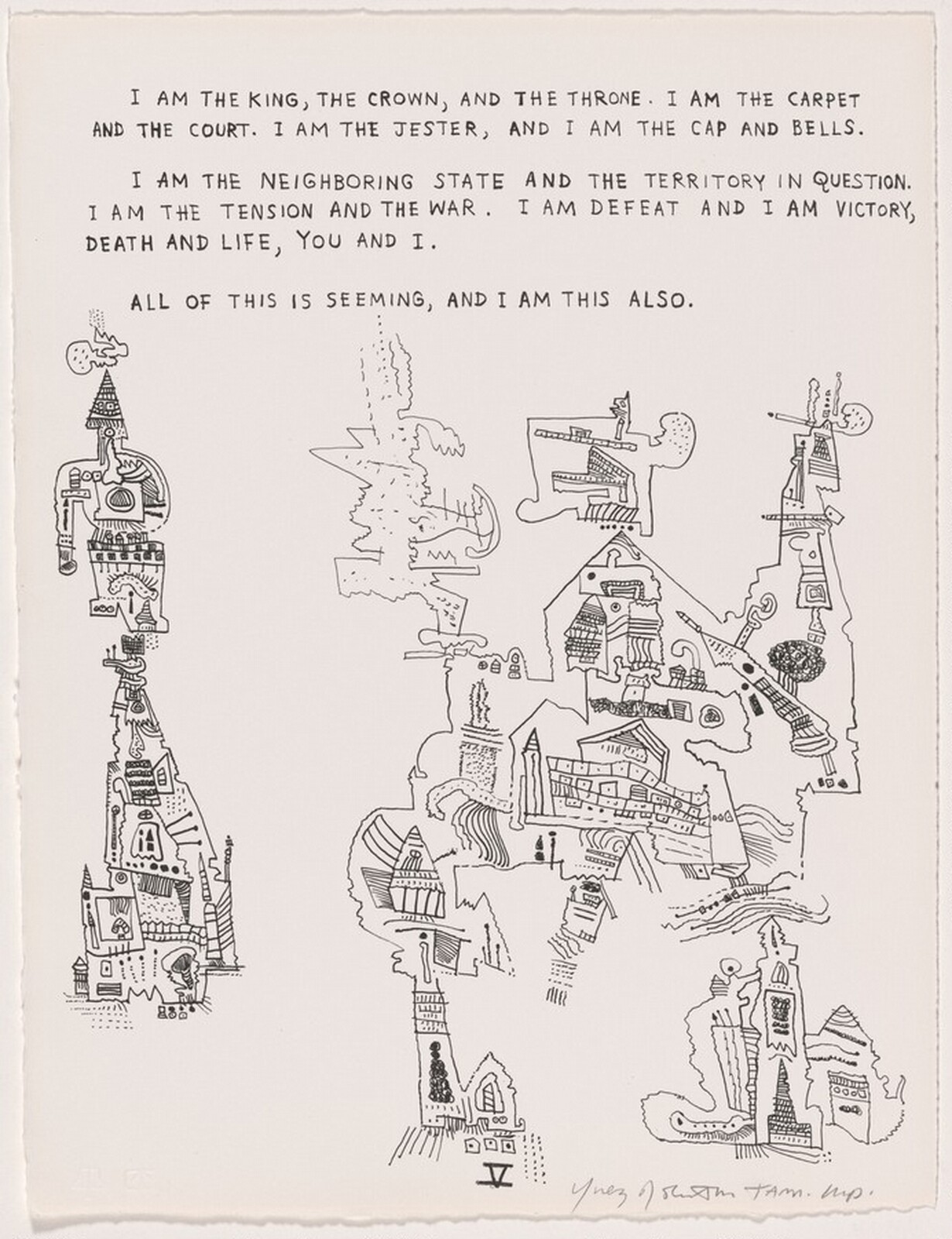 Principalities V, Ynez Johnston, 1966