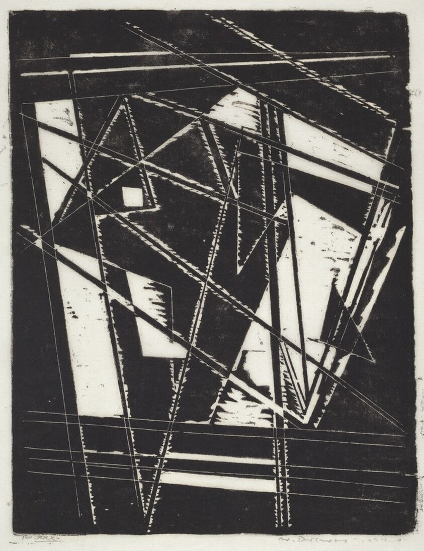 Composition II - Window Construction on Window