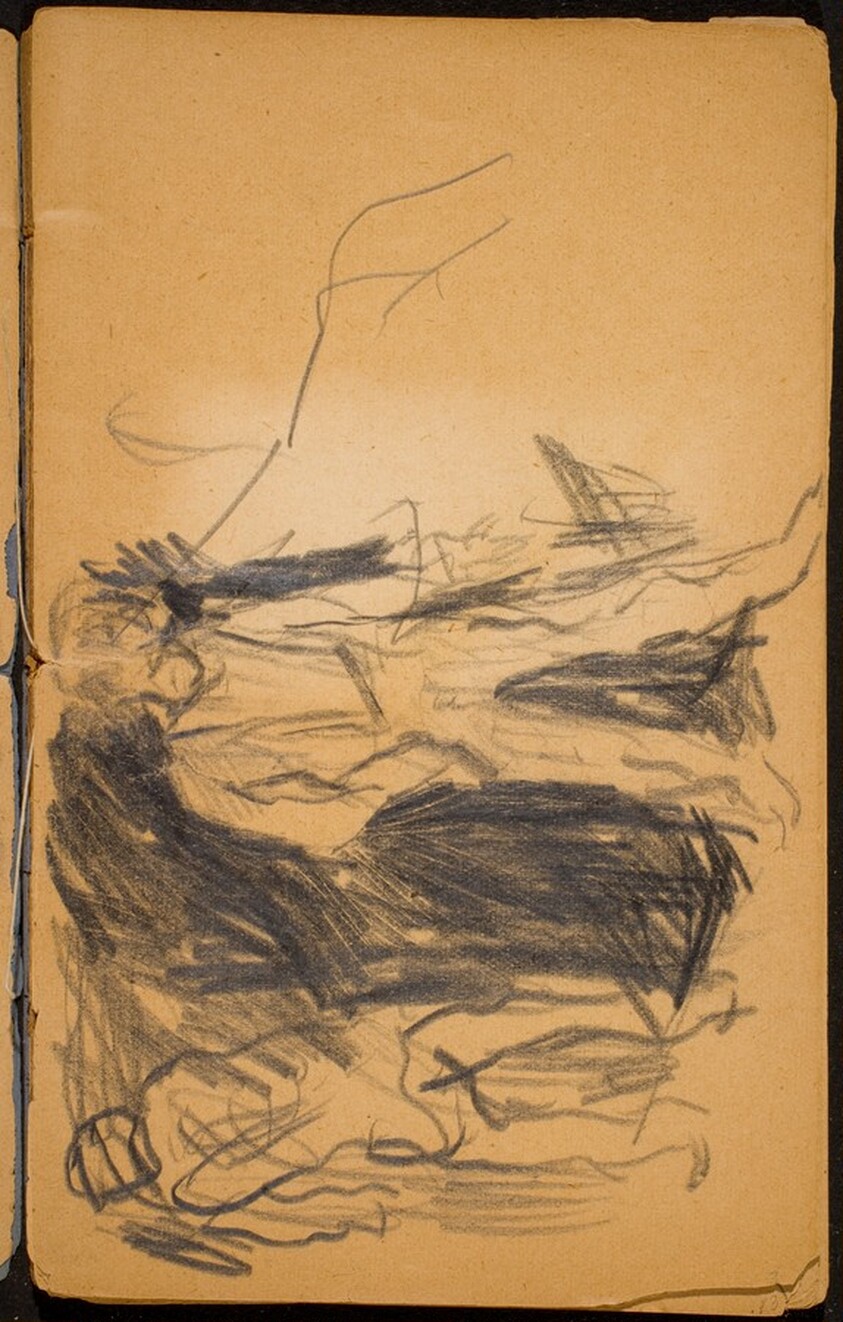 Zwei Passanten (Two Walking Figures) [p. 3]