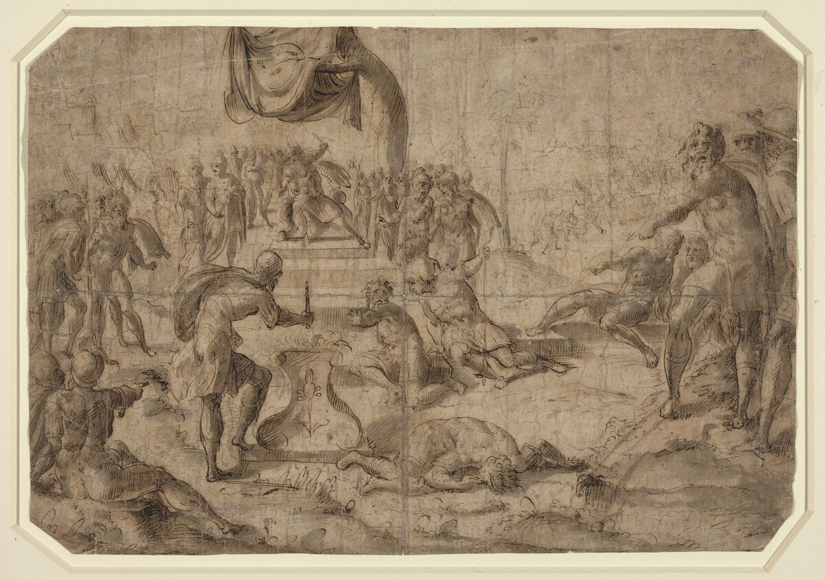 Sacrifice Scene (Gaius Mucius Scaevola?)