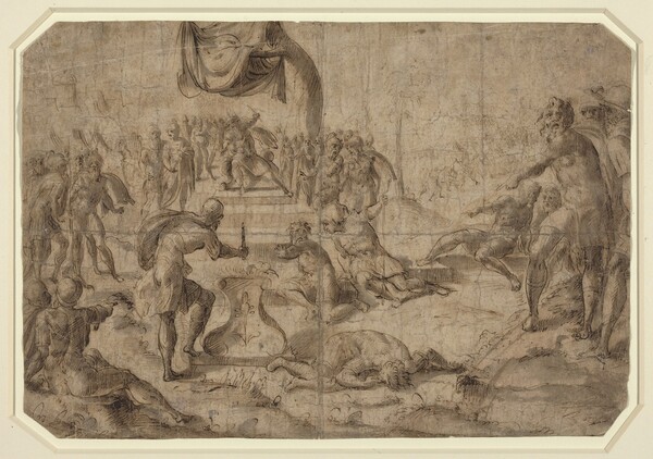 Sacrifice Scene (Gaius Mucius Scaevola?)