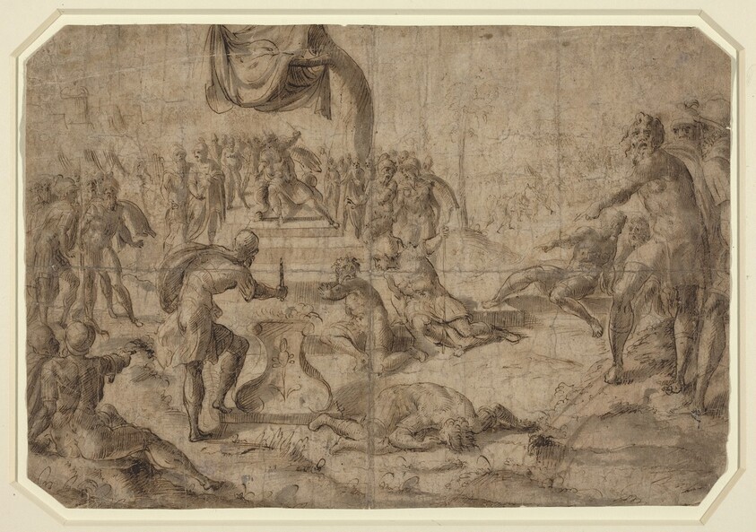 Sacrifice Scene (Gaius Mucius Scaevola?)