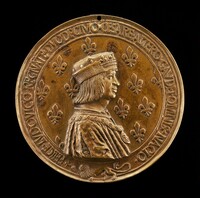 Louis XII, 1462-1515, King of France 1498 [obverse], Nicolas Leclerc and Jean de Saint-Priest, 1499/1500