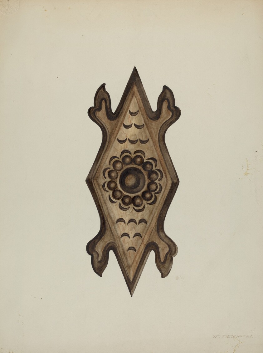 Detail, Side of Confessional