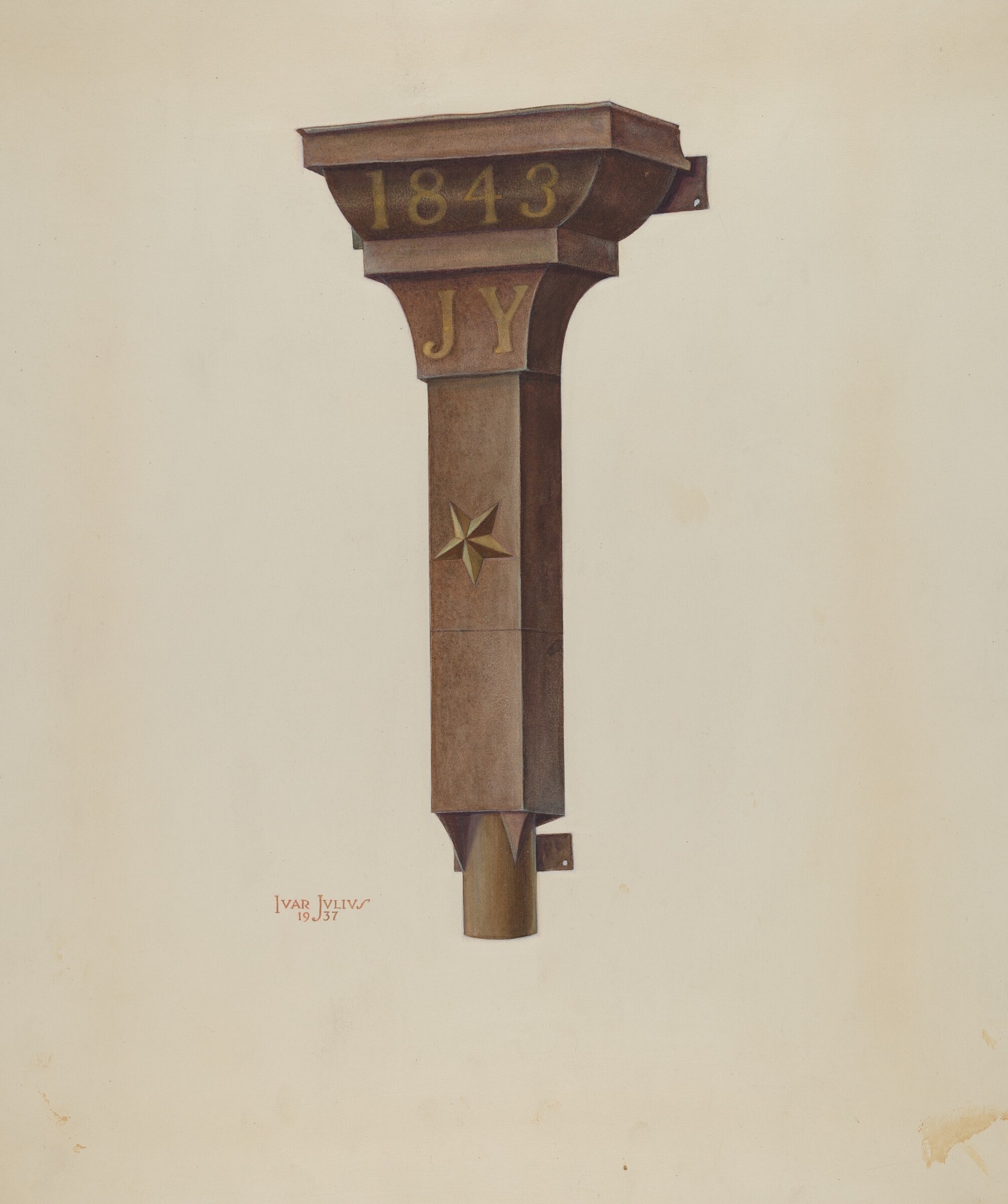 Conductor Head, Ivar Julius, 1937