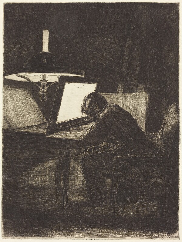 The Printmaker (Le Graveur)