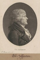 Thomas Jefferson, Charles B. J. Févret de Saint-Mémin, 1804