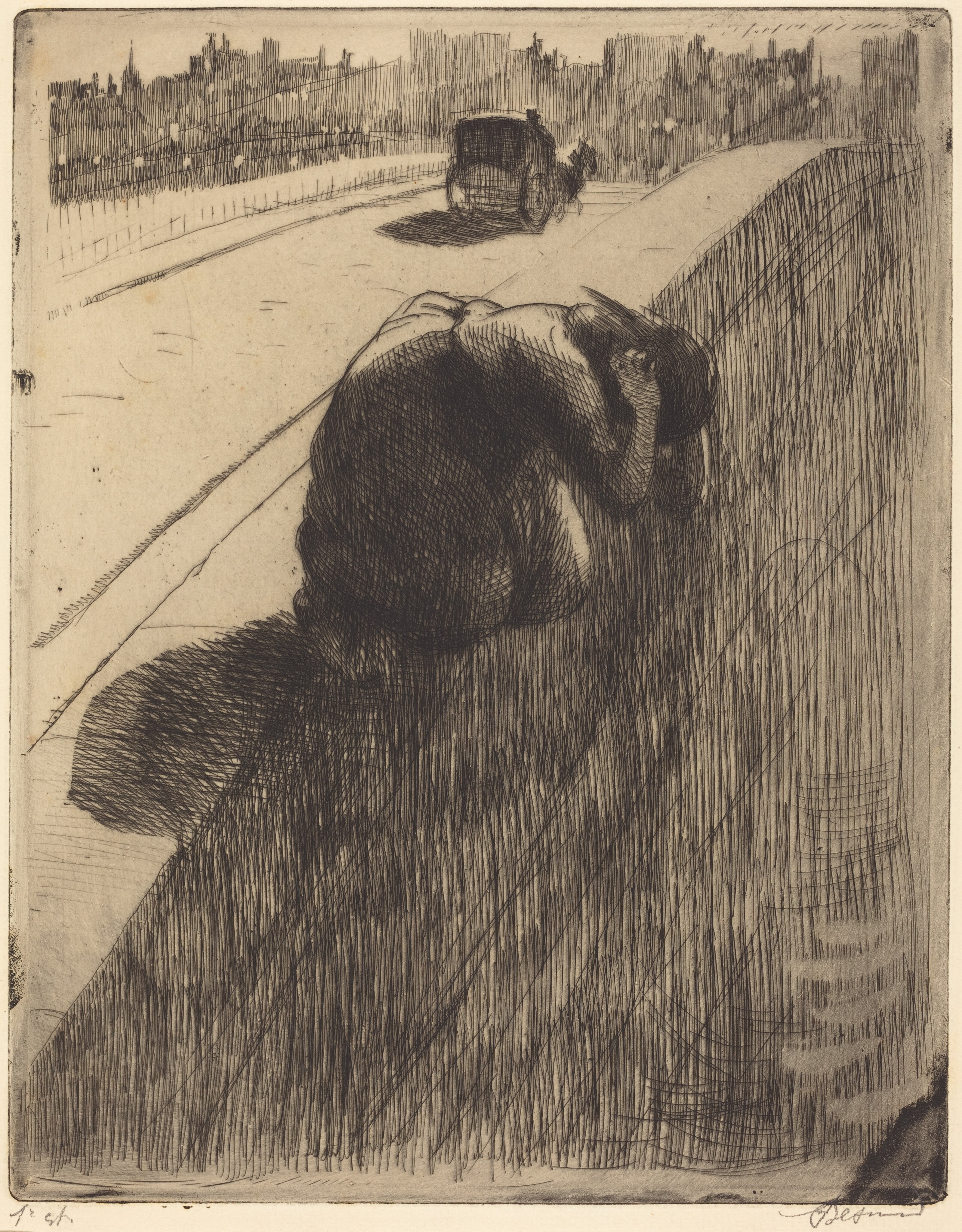 The Suicide (Le Suicide) by Albert Besnard