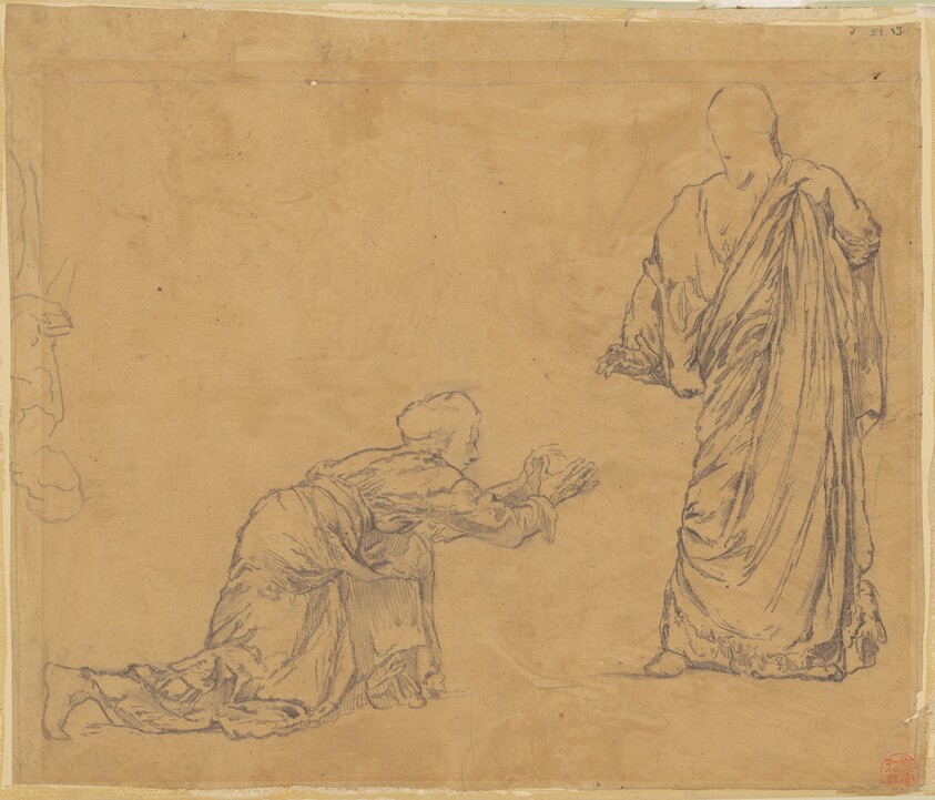 Study for "Christ Appearing to Mary"