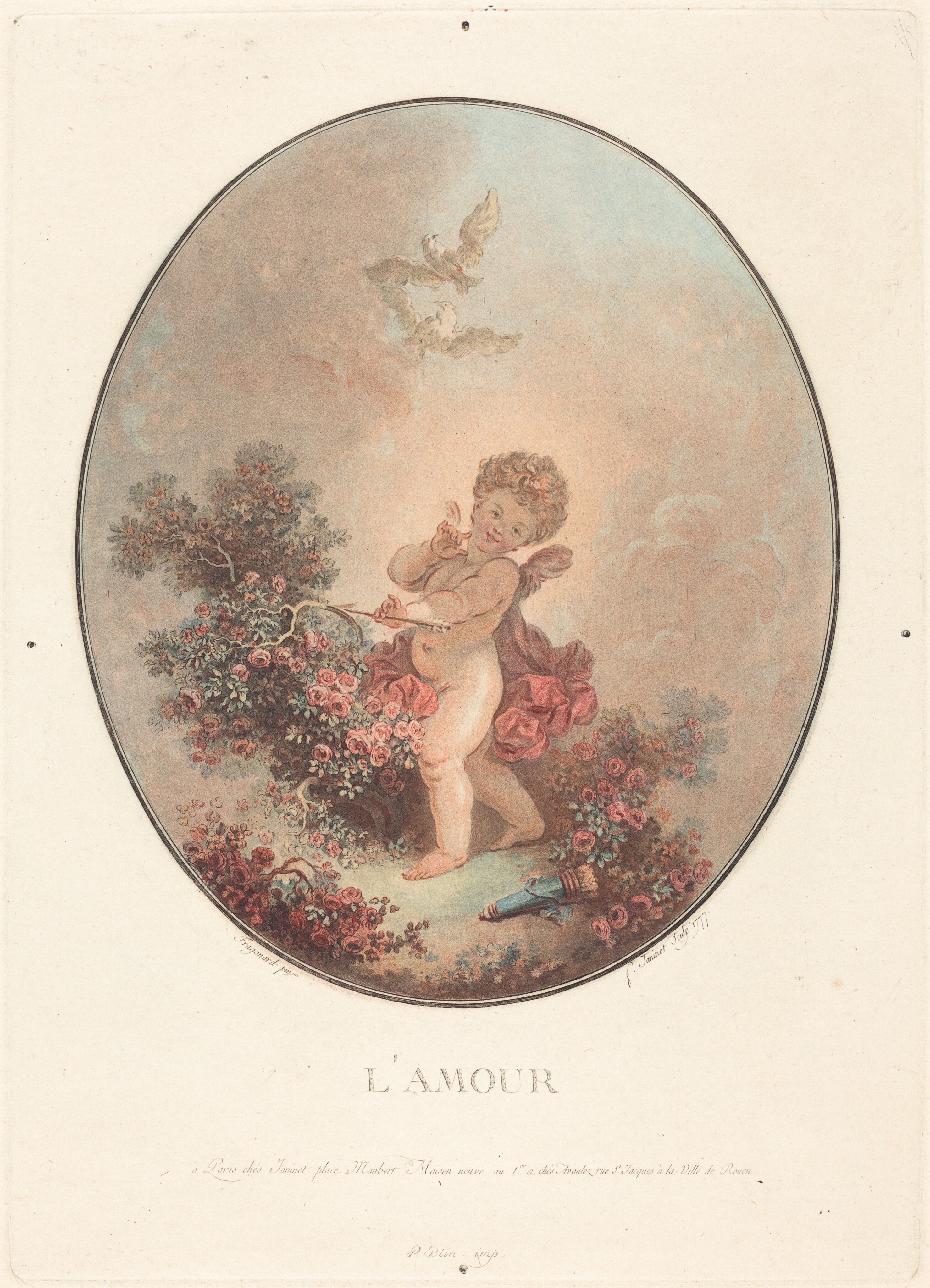 Amour et la Folie. Poèmes satiriques d'Alexis Piron (1689