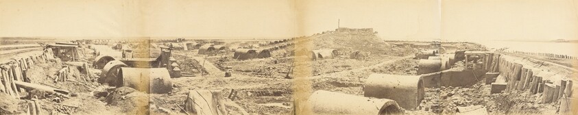 Interior of the North Fort Taku After Its Capture on August 21, 1860