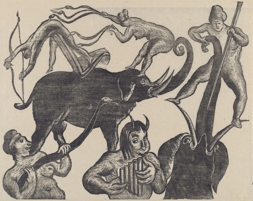 Pantagruel: Livre V, Chapter XXXVI - "Les Fresques"