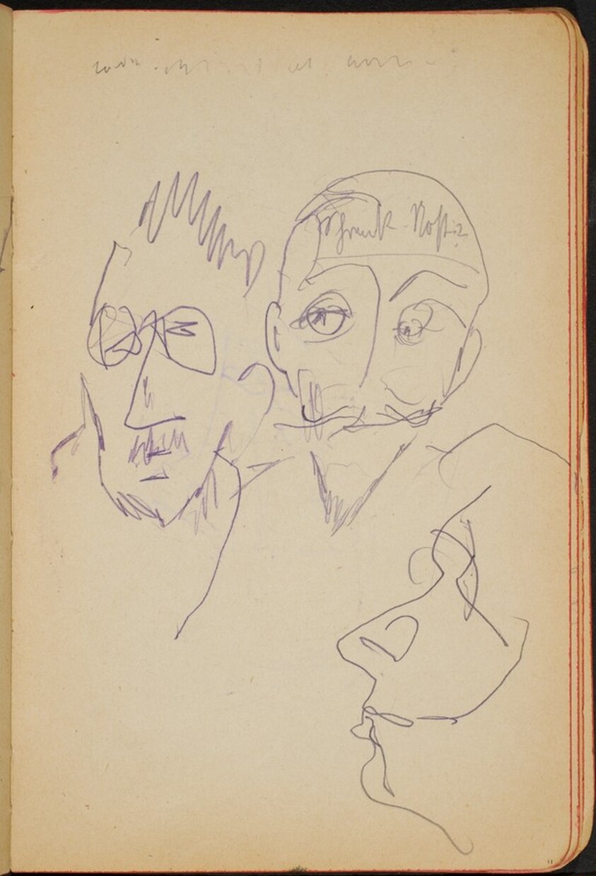 drei Köpfe und Beschriftung (Three Heads, One Notation) [p. 11]