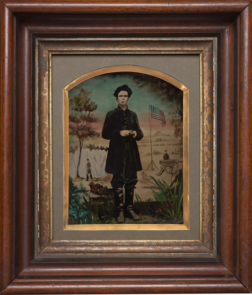 Portrait of a Civil War Soldier