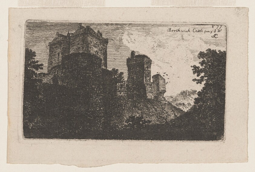 Borthwick Castle from the Southwest