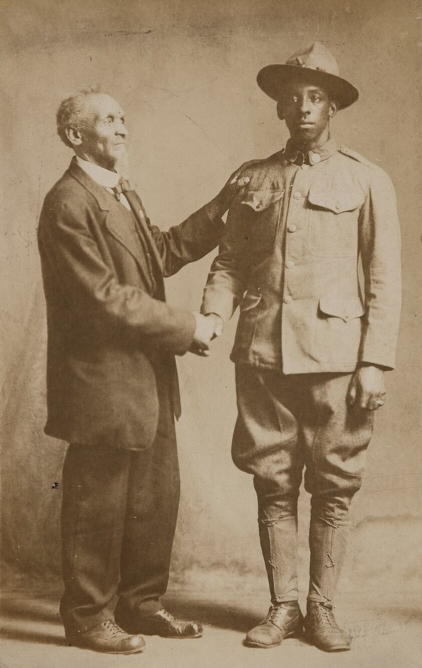 Portrait of a Man and Soldier