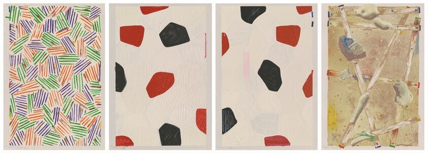Four Panels from Untitled 1972