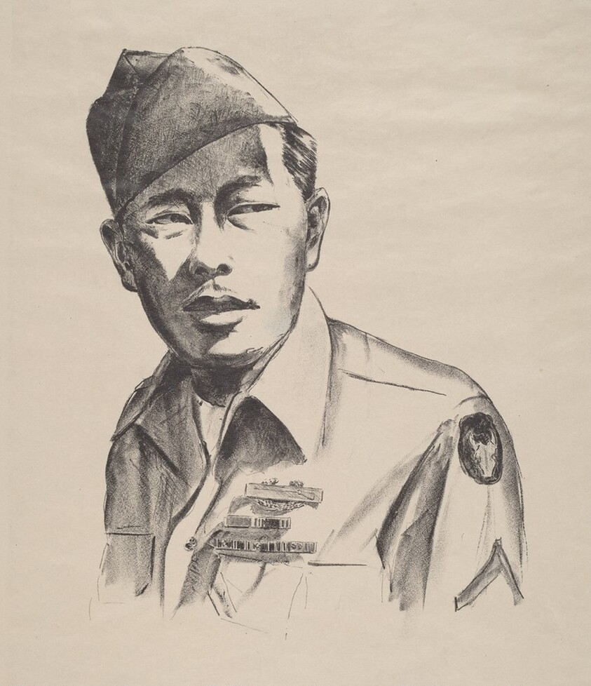 A.J.A., 100th Infantry Battalion