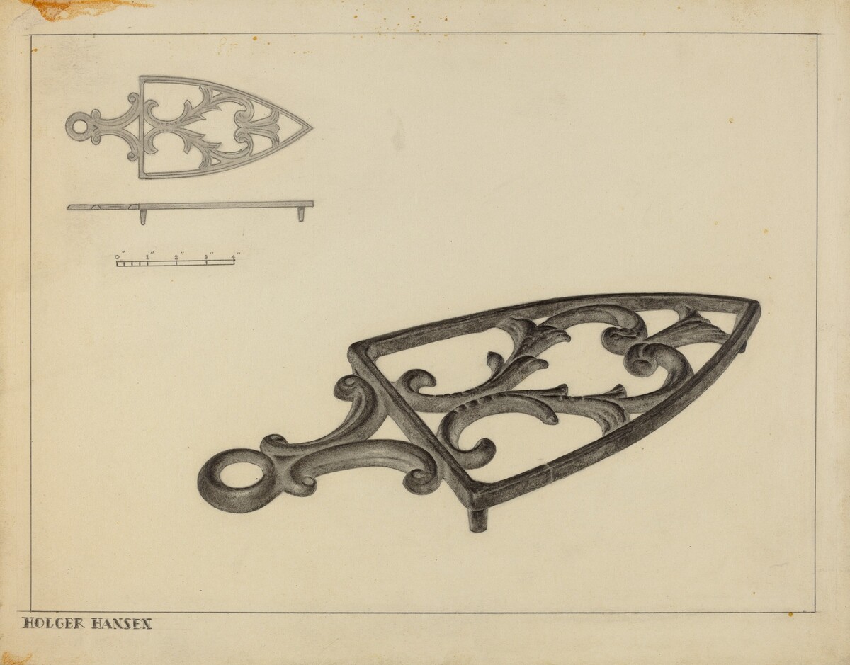 Flat Iron Holder