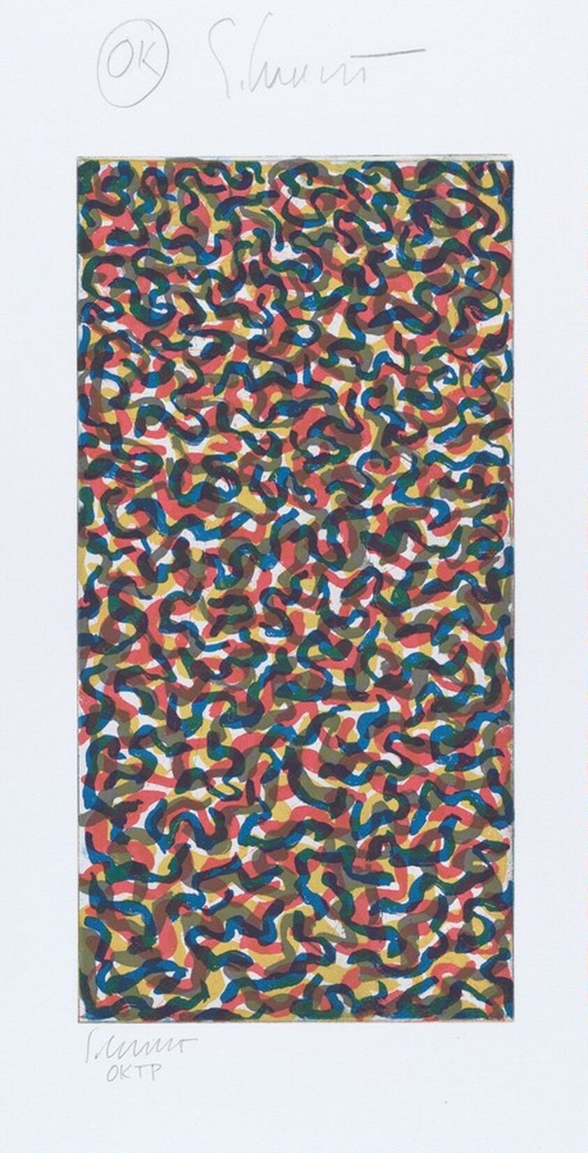 Wavy Brushstrokes (Small)