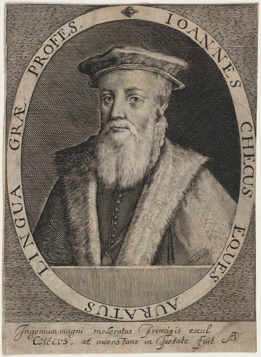 Sir John Cheke, Tutor to Edward VI