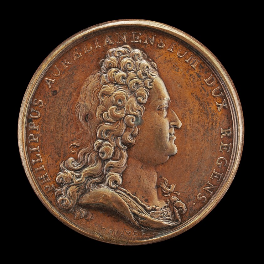 Philippe II, 1674-1723, Duc d'Orléans 1701, Regent of France 1715 [obverse]