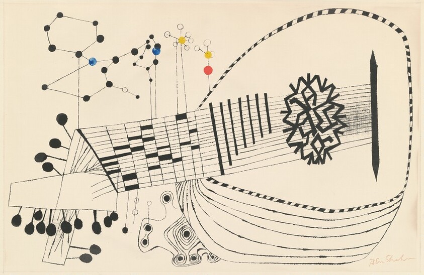 Lute and Molecules, No.2