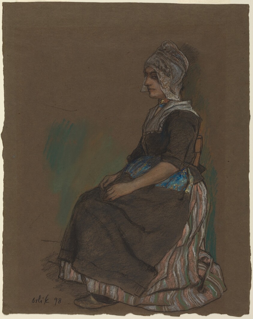 Volendam Girl in Costume